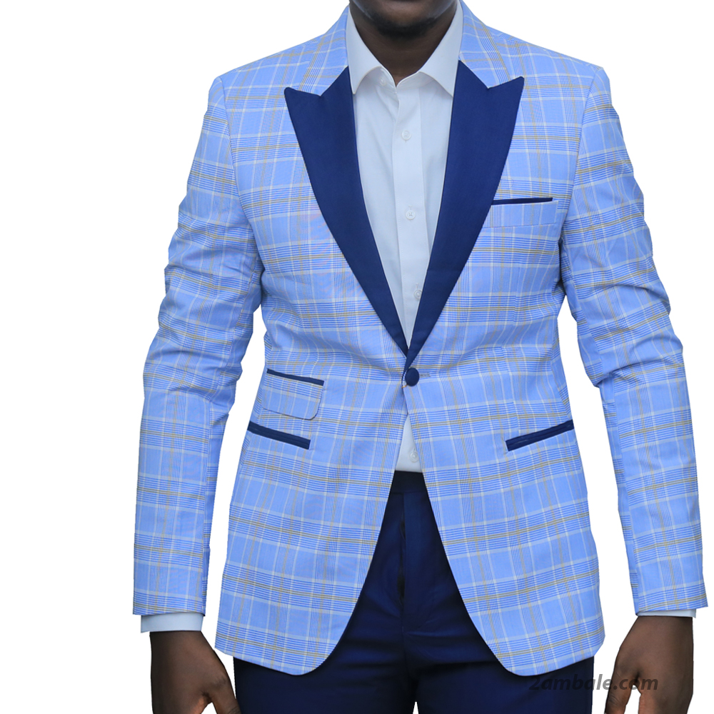 Blue Tuxedo S Piece Suit Robranmall