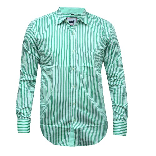 green striped blouse