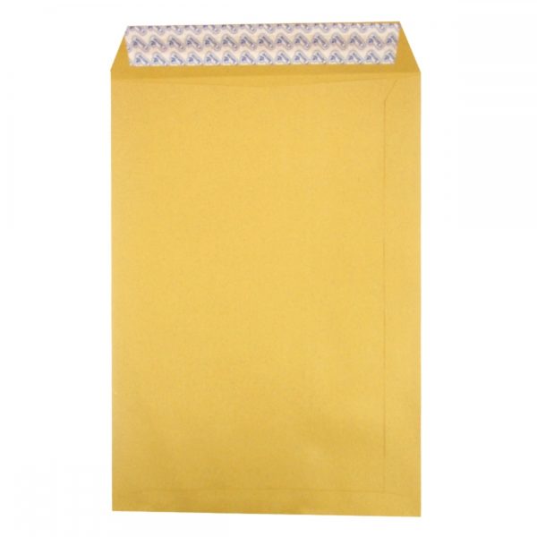 Classic,Brown Envelope, A4, Self Seal, 50pcs per packet