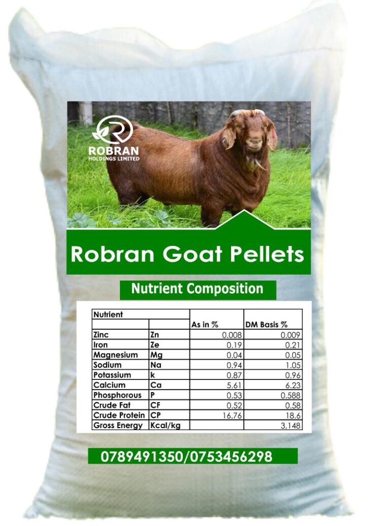 Robran Goat Pellets - Robran Holding Services